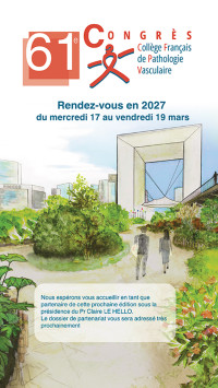 61ème Congrès du Collège Française de Pathologie Vasculaire